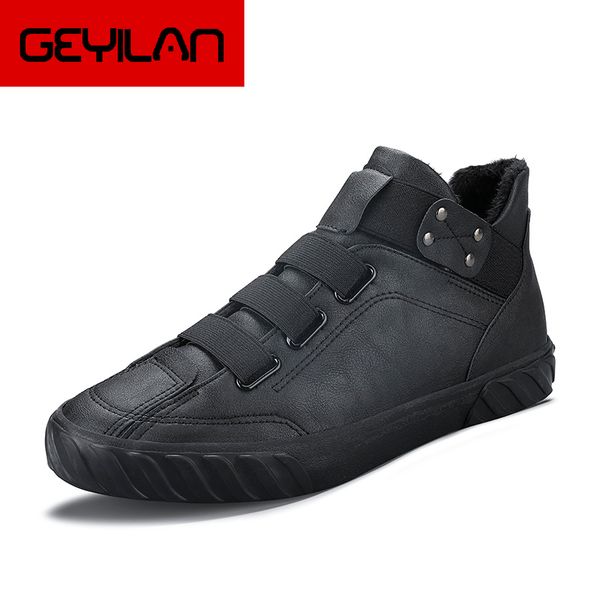 men snow boots winter plush warm men boots lace-up non-slip male ankle waterproof man sneakers, Black
men snow boots winter plush warm men boots lace-up non-slip male ankle waterproof man sneakers, Black