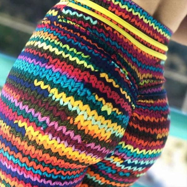 2020 new knit printing leggings knit colorful string pants sports fitness leggings drop shipping good quality, Black
2020 new knit printing leggings knit colorful string pants sports fitness leggings drop shipping good quality, Black