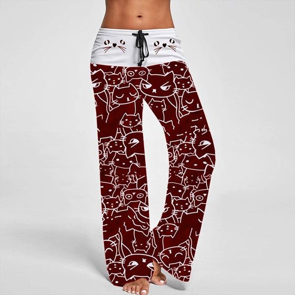 sports gym running pants cat print running leggings women wide leg pants women breathable pantalones sport femme fitness 1209, Black
sports gym running pants cat print running leggings women wide leg pants women breathable pantalones sport femme fitness 1209, Black