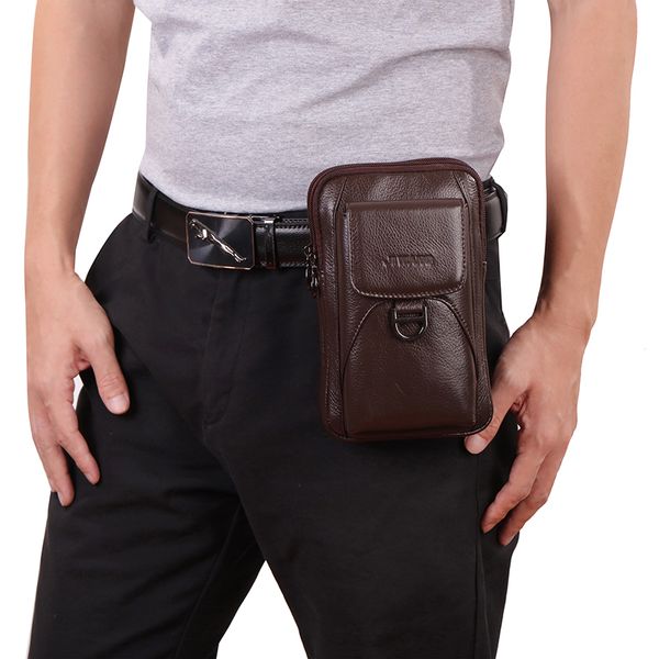 genuine leather men's multi-functional fanny waist packs 7 inch phone pockets small belt bags hip bum casual shoulder male bags
genuine leather men's multi-functional fanny waist packs 7 inch phone pockets small belt bags hip bum casual shoulder male bags