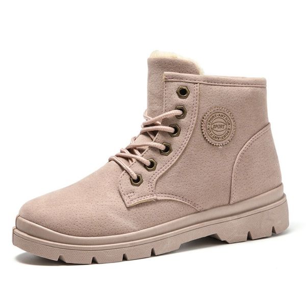 women winter boots flock short boots warm plush women ankle lace-up 2020 fashion winter shoes flats platform, Black
women winter boots flock short boots warm plush women ankle lace-up 2020 fashion winter shoes flats platform, Black