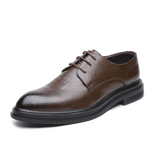 dress shoes handmade classic leather man oxfords lace up wedding party mens business style, Black
dress shoes handmade classic leather man oxfords lace up wedding party mens business style, Black