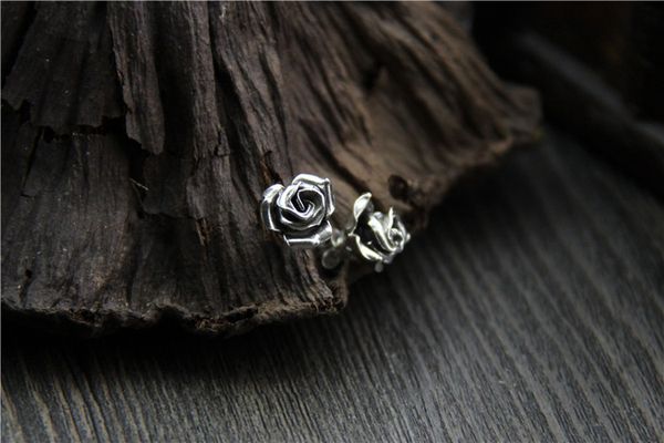 handmade rose earrings 925 sterling silver flowers earring studs for women artistic vintage style nickel free, Golden
handmade rose earrings 925 sterling silver flowers earring studs for women artistic vintage style nickel free, Golden