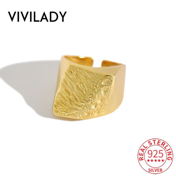 cluster rings vivilady 100% 925 sterling silver normcore geometric wide irregular open women charm ring chic minimalist punk knuckle jewelry, Golden;silver
cluster rings vivilady 100% 925 sterling silver normcore geometric wide irregular open women charm ring chic minimalist punk knuckle jewelry, Golden;silver