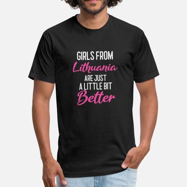 girls from lithuania are little bit better t shirt men personalized tee shirt size s-3xl original interesting funny casual shirt
girls from lithuania are little bit better t shirt men personalized tee shirt size s-3xl original interesting funny casual shirt