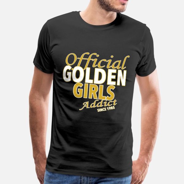 official golden girls addict since 1985 t shirt men printed cotton round collar male fit humor summer style cool shirt
official golden girls addict since 1985 t shirt men printed cotton round collar male fit humor summer style cool shirt