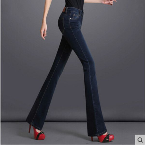 2020 new autumn winter cotton plus size high waist plus size brand female women ladies girls flares jeans clothing, Blue
2020 new autumn winter cotton plus size high waist plus size brand female women ladies girls flares jeans clothing, Blue