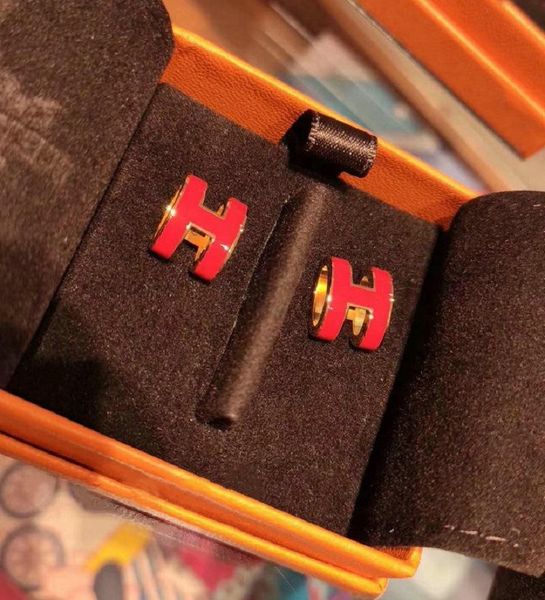 with box earrings for woman luxury design earrings fashion earrings titanium steel personalized earring, Golden
with box earrings for woman luxury design earrings fashion earrings titanium steel personalized earring, Golden