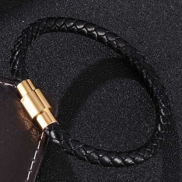 new men leather bracelets jewelry magnetic clasp charm bracelet male wrist band bangles 2020 pulseira masculina s0038, Golden;silver
new men leather bracelets jewelry magnetic clasp charm bracelet male wrist band bangles 2020 pulseira masculina s0038, Golden;silver