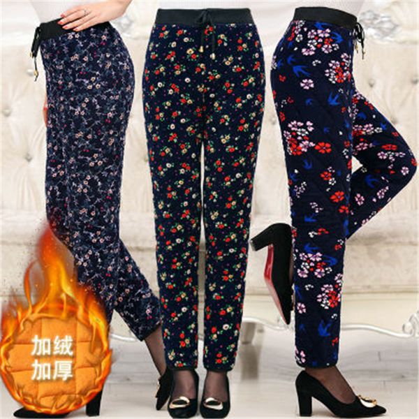 women's pants & capris middle-aged elderly cotton trousers women trouser mother winter thicken loose and velvet elastic waist m84, Black;white
women's pants & capris middle-aged elderly cotton trousers women trouser mother winter thicken loose and velvet elastic waist m84, Black;white