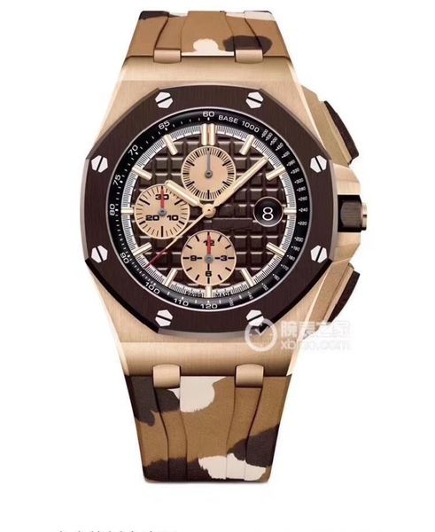 3A royal oak offshore 26401RO series.42 mm dial.Rubber strap.316 precision steel watchcase manufacturing.Luxury men's automatic watches
3A royal oak offshore 26401RO series.42 mm dial.Rubber strap.316 precision steel watchcase manufacturing.Luxury men's automatic watches