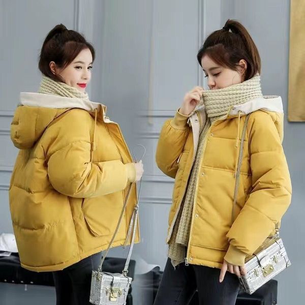 women's down & parkas winter jacket women hooded thick cotton padded parka female short coat slim warm outwear, Black
women's down & parkas winter jacket women hooded thick cotton padded parka female short coat slim warm outwear, Black