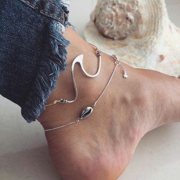 Mayforest Summer Bohemian Charm Wave Shell Anklets for Women Beach Barefoot Sandals Rope Ankle Bracelet Boho Indian Jewelry
Mayforest Summer Bohemian Charm Wave Shell Anklets for Women Beach Barefoot Sandals Rope Ankle Bracelet Boho Indian Jewelry