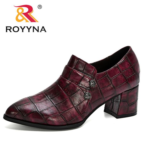 royyna 2020 new designers leather pumps women high chunky heel shoes slip on round toe woman casual shoes plus size feminimo, Black
royyna 2020 new designers leather pumps women high chunky heel shoes slip on round toe woman casual shoes plus size feminimo, Black