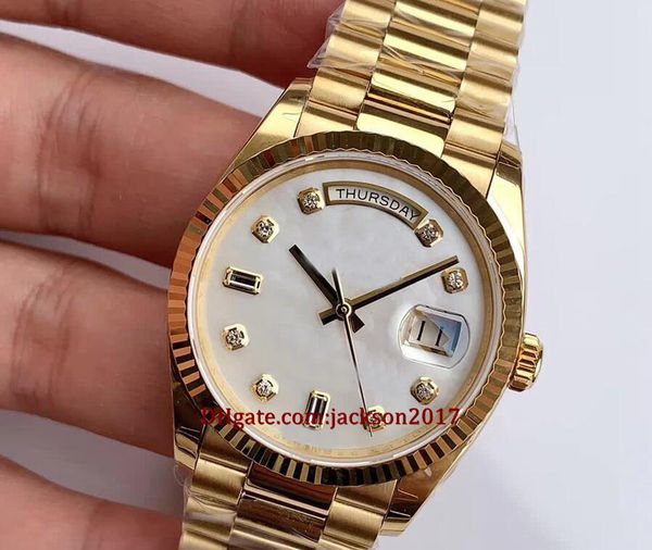 20 style christmas gift mens wristwatches automatic machinery 41mm 18k gold stainless steel 2813 diamond mother of pearl dial 128238, Slivery;brown
20 style christmas gift mens wristwatches automatic machinery 41mm 18k gold stainless steel 2813 diamond mother of pearl dial 128238, Slivery;brown