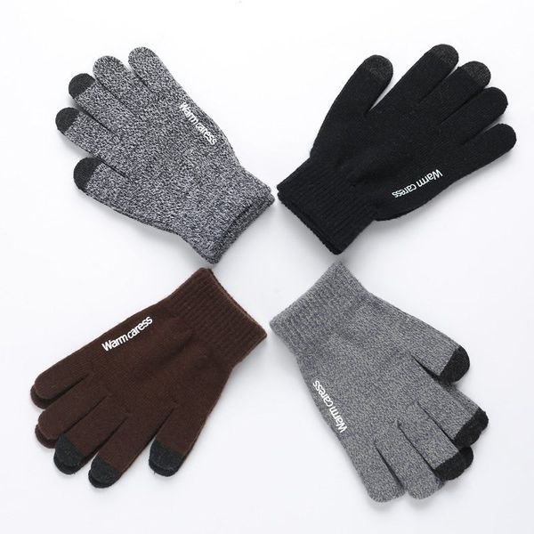 knitted touch screen gloves men and women warm woolen plush fingers split finger anti skid gloves wholesale, Blue;gray
knitted touch screen gloves men and women warm woolen plush fingers split finger anti skid gloves wholesale, Blue;gray