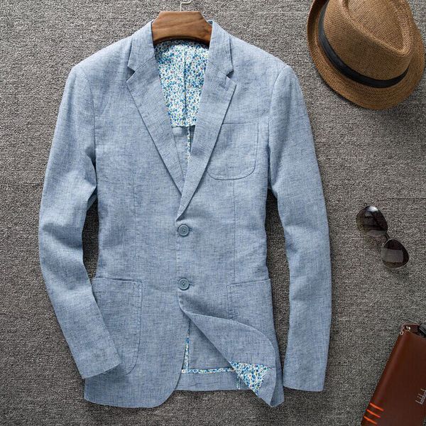 new arrival spring mens linen suit blazer high qualtiy fashion summer blazer slim fit two button size m xl xxl xxxl, White;black
new arrival spring mens linen suit blazer high qualtiy fashion summer blazer slim fit two button size m xl xxl xxxl, White;black