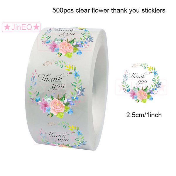 500pcs clear floral thank you stickers round paper label stickers for christmas gift wedding cards business packaging stickers
500pcs clear floral thank you stickers round paper label stickers for christmas gift wedding cards business packaging stickers