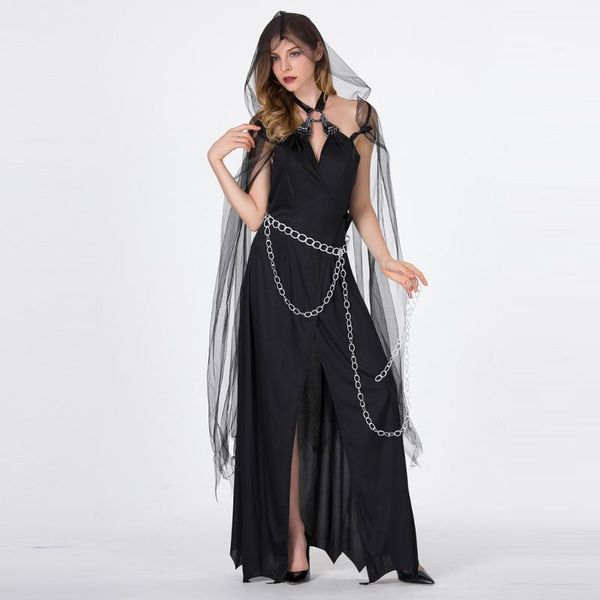 Fashion Women Halloween Cosplay Princess Dress Ladies Vintage Style Witch Dress Medieval Robe Cosplay Costume Vestidos #3, Black;gray
Fashion Women Halloween Cosplay Princess Dress Ladies Vintage Style Witch Dress Medieval Robe Cosplay Costume Vestidos #3, Black;gray