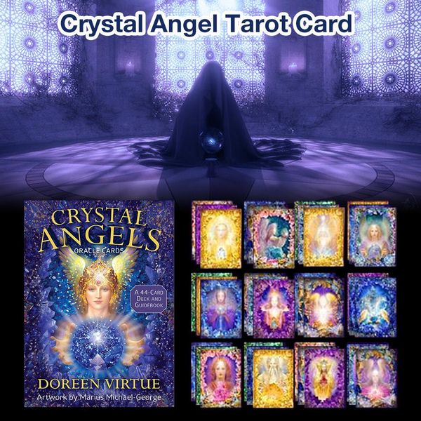44 шт. crystal angel oracle cards прочные модные карты таро с красивой картиной для личных развлечений для вечеринок wmtmqq
44 шт. crystal angel oracle cards прочные модные карты таро с красивой картиной для личных развлечений для вечеринок wmtmqq