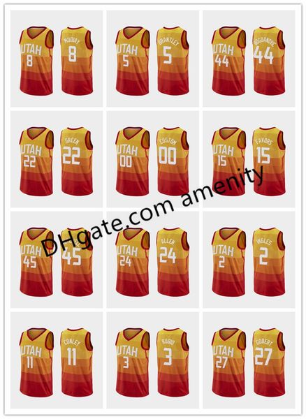 men utah jazz 45 mitchell 27 gobert 2 ingles 15 favors basketball jerseys donovan rudy joe derrick orange city jersey, Black
men utah jazz 45 mitchell 27 gobert 2 ingles 15 favors basketball jerseys donovan rudy joe derrick orange city jersey, Black