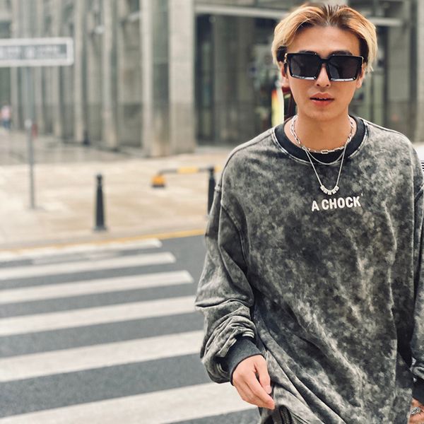 basic print long-sleeved t-shirt men's and women's trend loose wild pullover sweater pure cotton bottoming long-sleeved, Black
basic print long-sleeved t-shirt men's and women's trend loose wild pullover sweater pure cotton bottoming long-sleeved, Black