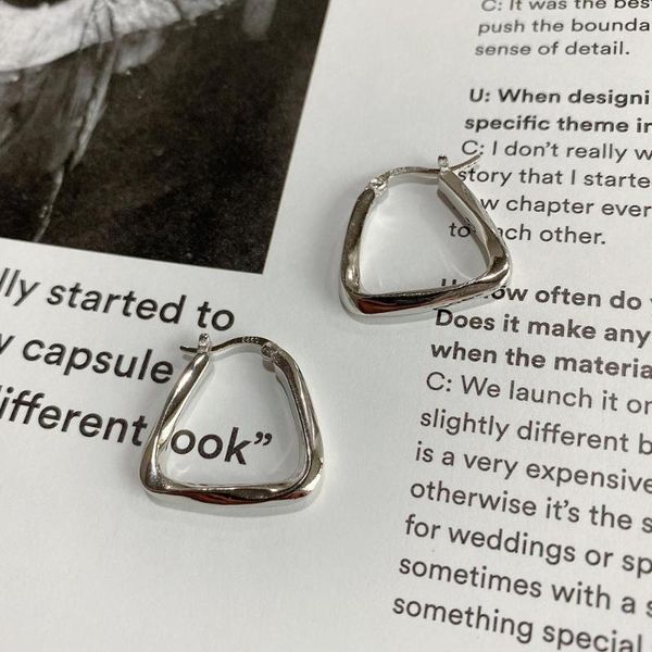 hoop & huggie ruiyi real 925 sterling silver fashion geometric earrings elegant nordicstyle minimalist exquisite niche for women, Golden;silver
hoop & huggie ruiyi real 925 sterling silver fashion geometric earrings elegant nordicstyle minimalist exquisite niche for women, Golden;silver