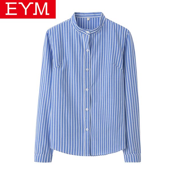 women's blouses & shirts eym brand striped blouse women 2021 fashion plus size long sleeve ladies stand blue white
women's blouses & shirts eym brand striped blouse women 2021 fashion plus size long sleeve ladies stand blue white