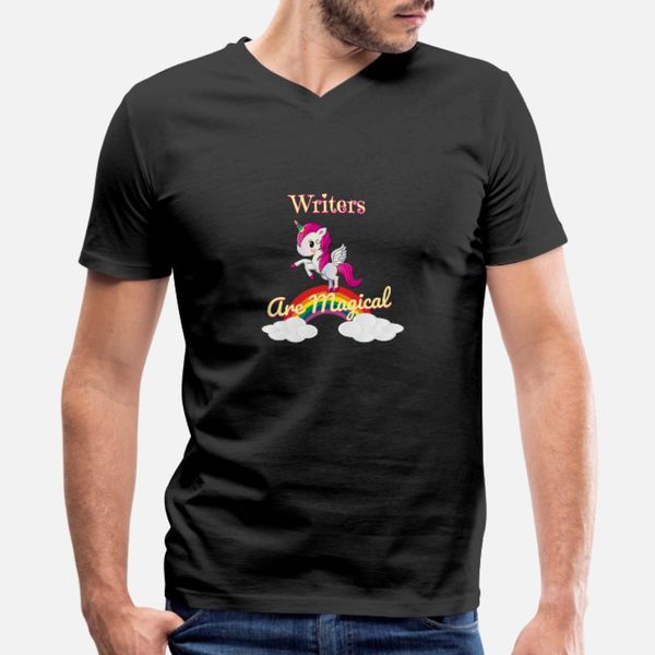 writers are magical t shirt men create cotton round neck cool sunlight breathable summer style letter shirt
writers are magical t shirt men create cotton round neck cool sunlight breathable summer style letter shirt