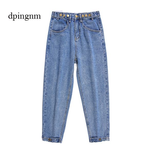 women jean slim femme spring straight high waist ladies jeans plus size denim clothing cotton pants jeans, Blue
women jean slim femme spring straight high waist ladies jeans plus size denim clothing cotton pants jeans, Blue