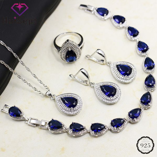 huisept fashion silver 925 jewellery set water drop sapphire gemstones zircon ring earrings necklace bracelet for female wedding, Golden
huisept fashion silver 925 jewellery set water drop sapphire gemstones zircon ring earrings necklace bracelet for female wedding, Golden