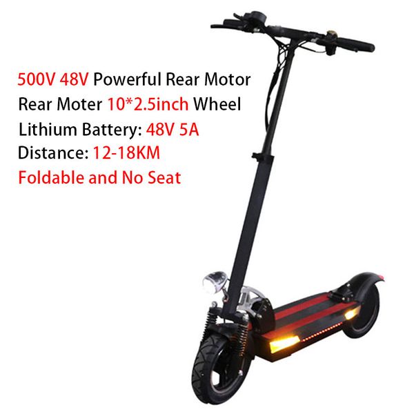 new 100km electric scooter with seat 48v500w powerful rear motor foldable electric skateboard lithium battery e- scooter
new 100km electric scooter with seat 48v500w powerful rear motor foldable electric skateboard lithium battery e- scooter