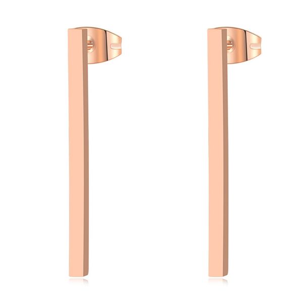 zmzy new simple bar earrings for women rose gold color stainless steel geometric square stud earring jewelry wholesale gifts, Golden;silver
zmzy new simple bar earrings for women rose gold color stainless steel geometric square stud earring jewelry wholesale gifts, Golden;silver