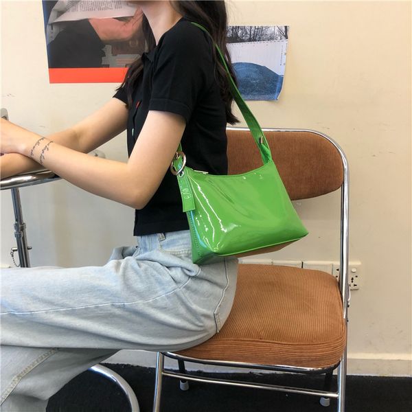 new designer patent leather shiny underarm bag fashion luxury women tote female leather handbags simple baguette shoulder bag
new designer patent leather shiny underarm bag fashion luxury women tote female leather handbags simple baguette shoulder bag