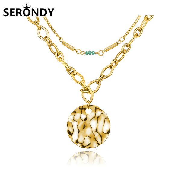chokers alloy beads wafer punk multilayer pendant choker necklace for women neck 2021 trend chains gift jewelry aesthetic xl10388, Golden;silver
chokers alloy beads wafer punk multilayer pendant choker necklace for women neck 2021 trend chains gift jewelry aesthetic xl10388, Golden;silver