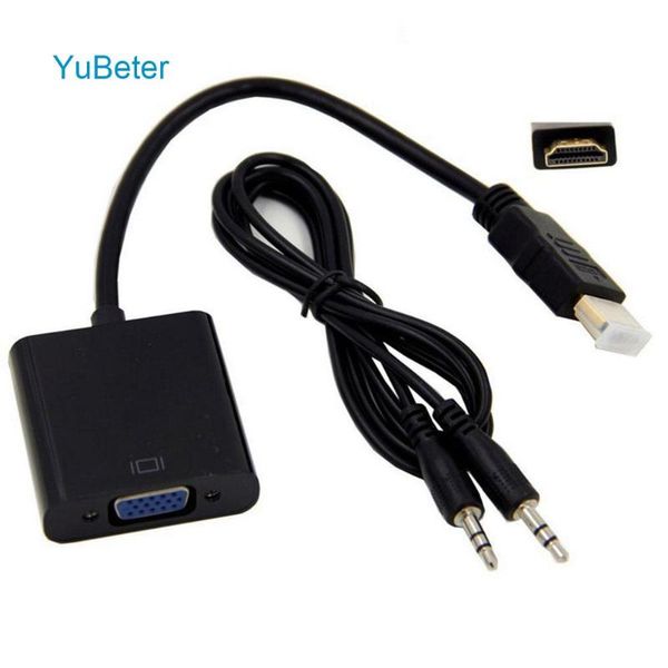 audio cables & connectors yubeter 1080p to vga adapter converter male female digital analog video cable for notebook tv projector monitor
audio cables & connectors yubeter 1080p to vga adapter converter male female digital analog video cable for notebook tv projector monitor
