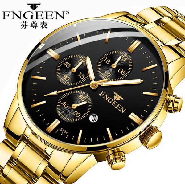 reloj hombre fngeen men's watches ultra-thin waterproof watch men steel date clock relogio maculino 2020, Slivery;brown
reloj hombre fngeen men's watches ultra-thin waterproof watch men steel date clock relogio maculino 2020, Slivery;brown