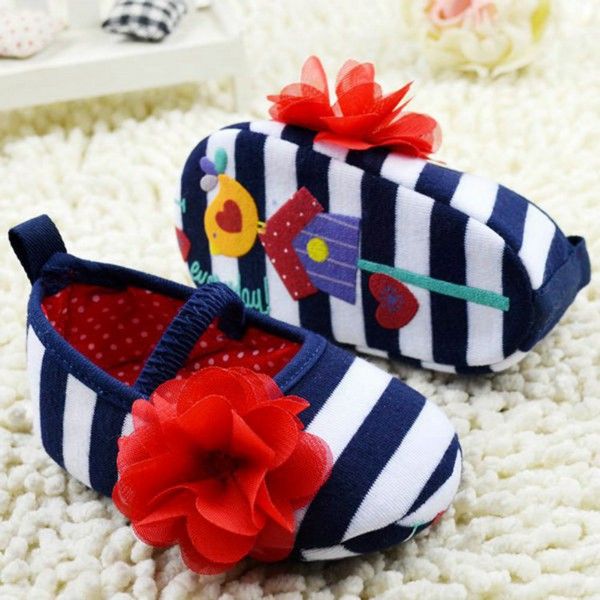 lovely baby first walkers girls infant striped flower decor soft elastic shoes prewalker
lovely baby first walkers girls infant striped flower decor soft elastic shoes prewalker