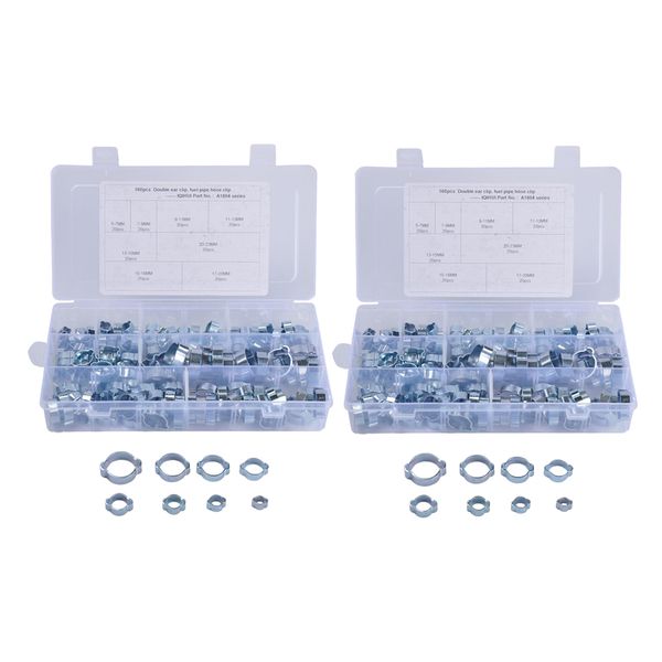 320pcs двойной клипсы хомуты o mikalor топлива воды шланг для подачи воздуха ассортимент box
320pcs двойной клипсы хомуты o mikalor топлива воды шланг для подачи воздуха ассортимент box