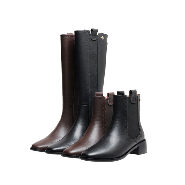 new style knee high boots genuine leather women boots warm winter classic motorcycle knight snow women shoes, Black
new style knee high boots genuine leather women boots warm winter classic motorcycle knight snow women shoes, Black
