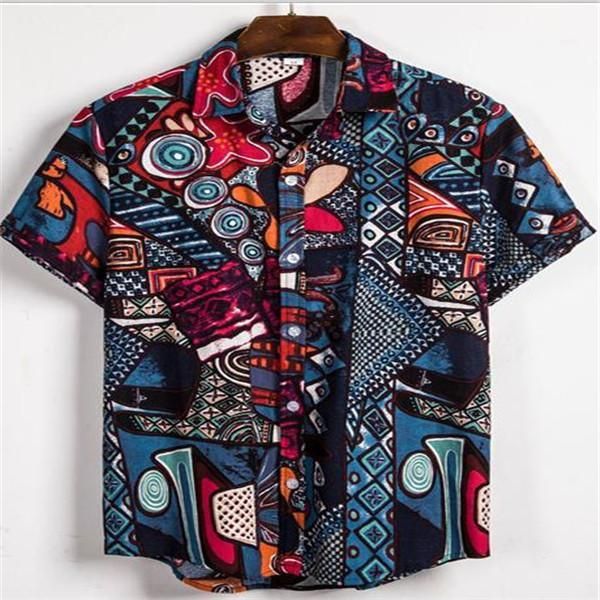 printed short sleeve single breasted turndown collar mens tees casual homme summer male designer polos various shapes, White;black 
printed short sleeve single breasted turndown collar mens tees casual homme summer male designer polos various shapes, White;black