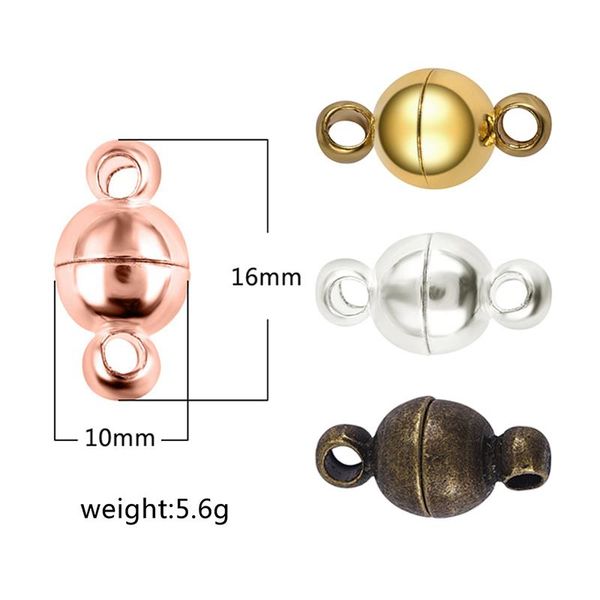 5pcs round ball magnetic clasps for leather cord bracelet 16x10mm 12x6mm magnet buckle connector for diy jewelry making findings
5pcs round ball magnetic clasps for leather cord bracelet 16x10mm 12x6mm magnet buckle connector for diy jewelry making findings