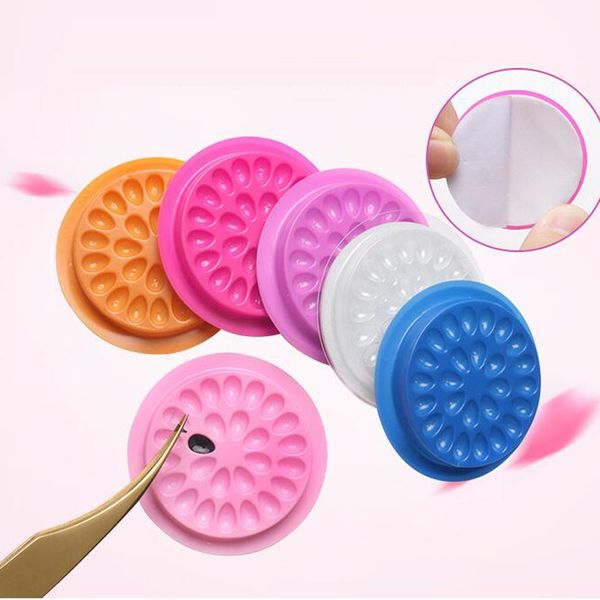 yiowio multi colors round nice adhesive flowers style eyelashes lash glue storage pad tray plate dish salver eyelash grafting glue tool
yiowio multi colors round nice adhesive flowers style eyelashes lash glue storage pad tray plate dish salver eyelash grafting glue tool