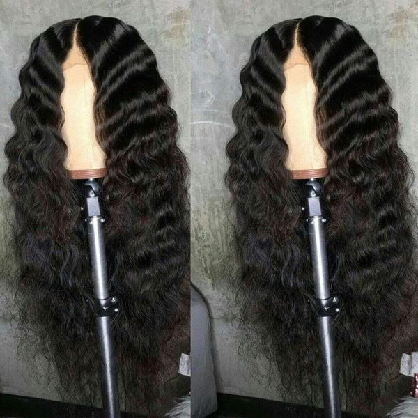 long deep wave 13x4 lace front human hair wigs with baby hair brazilian remy pre plucked full lace 360 front for women, Black;brown
long deep wave 13x4 lace front human hair wigs with baby hair brazilian remy pre plucked full lace 360 front for women, Black;brown