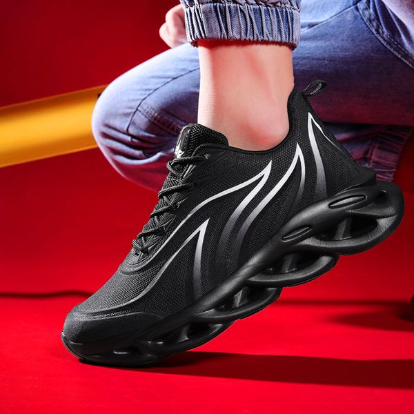 new men's running shoes breathable lace up sneakers hiking shoes outdoor casual sneakers trend ultralight running, Black
new men's running shoes breathable lace up sneakers hiking shoes outdoor casual sneakers trend ultralight running, Black