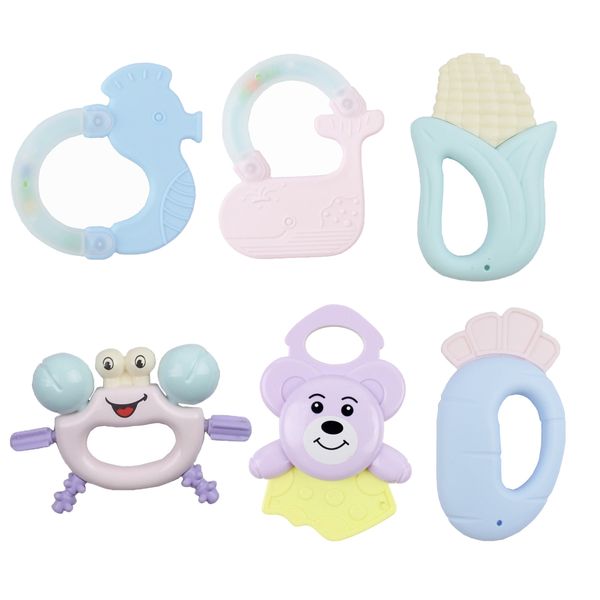 6 pcs smarty bunny shake & tell musical toy rattle for infants and babies newborn funny play toy baby bath
6 pcs smarty bunny shake & tell musical toy rattle for infants and babies newborn funny play toy baby bath