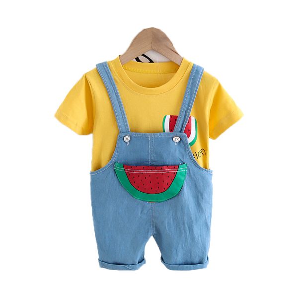 baby short sleeve suit cotton boys girls summer clothes toddler sets children kids cool tee+rompers overall outfit fruit, White
baby short sleeve suit cotton boys girls summer clothes toddler sets children kids cool tee+rompers overall outfit fruit, White