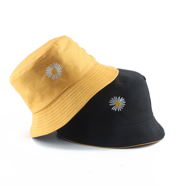 2020 spring women fishing bucket hats summer sunscreen sun cap flower daisies embroidery reversible fisherman hat, Blue;gray
2020 spring women fishing bucket hats summer sunscreen sun cap flower daisies embroidery reversible fisherman hat, Blue;gray