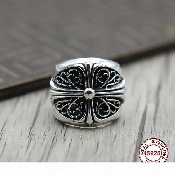 s925 pure silver men's ring personality do old restoring ancient ways the punk style the crusader's simple and closed classic 2019
s925 pure silver men's ring personality do old restoring ancient ways the punk style the crusader's simple and closed classic 2019