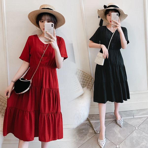 3015# button open for maternity mother nursing summer v neck slim waist patchwork clothes for pregnant women pregnancy feeding, White
3015# button open for maternity mother nursing summer v neck slim waist patchwork clothes for pregnant women pregnancy feeding, White